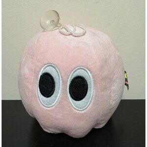Pink Pac-Man Ghost Plush With Suction Cup  Namco Official Merchandise 2015